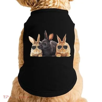 Hipster Cool Rabbit Doggie Tank