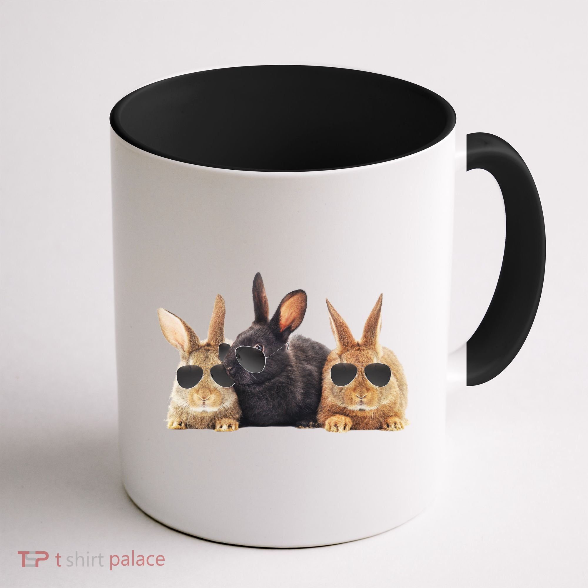 Hipster Cool Rabbit Coffee Mug
