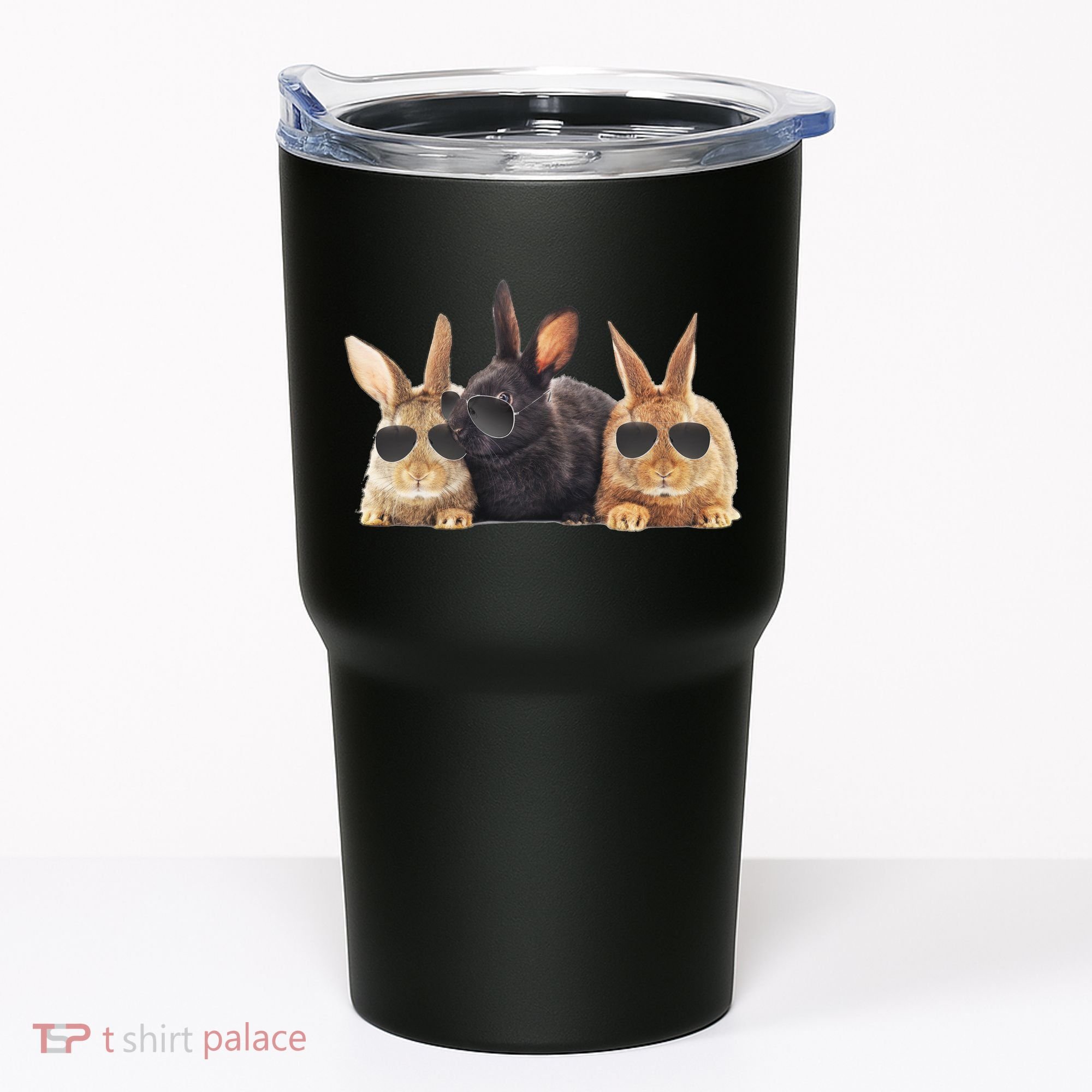 Hipster Cool Rabbit Tumbler
