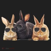 Hipster Cool Rabbit Tumbler thumb 3