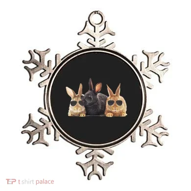 Hipster Cool Rabbit Ornament