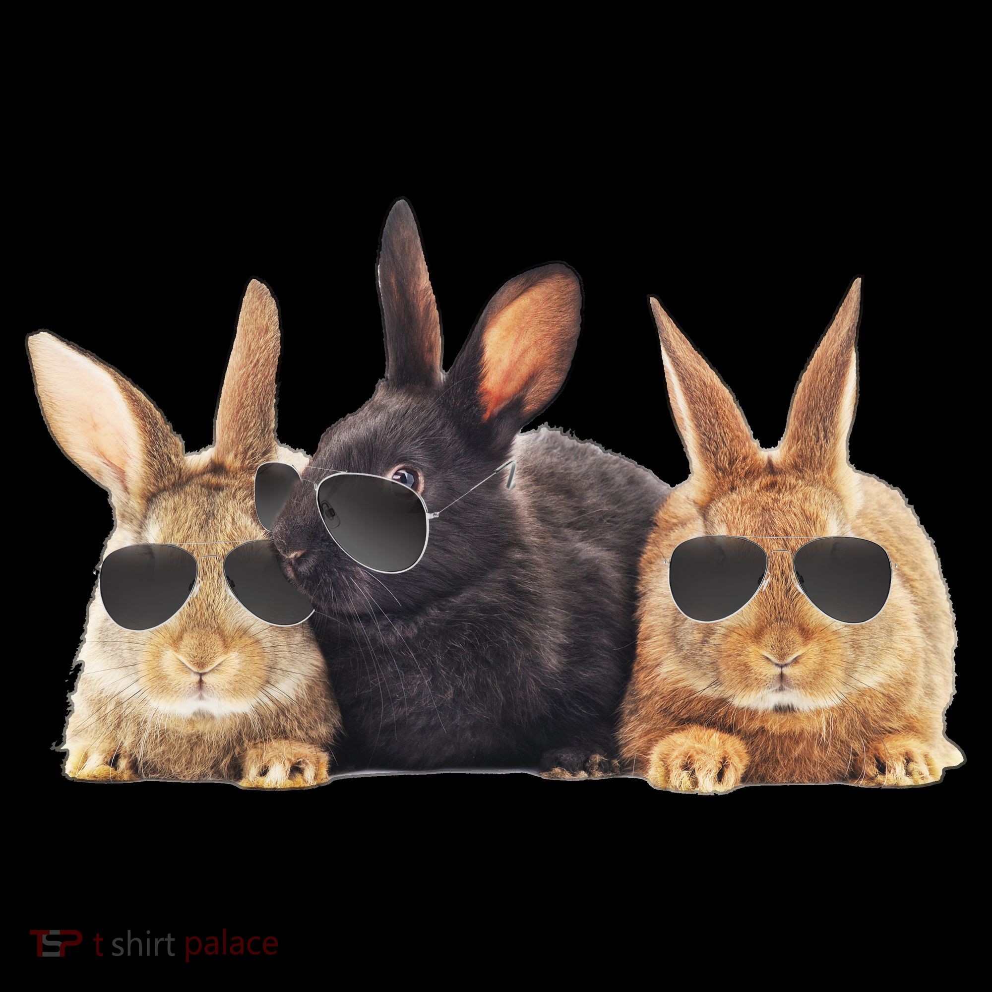 Hipster Cool Rabbit Ornament