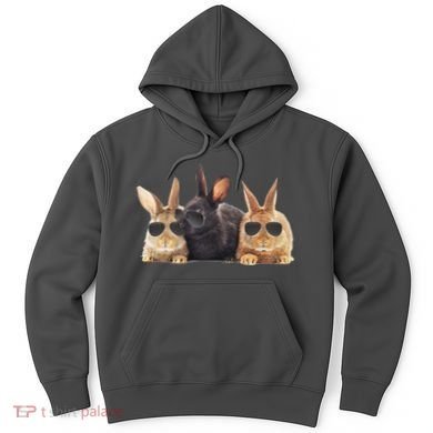 Hipster Cool Rabbit Hoodie