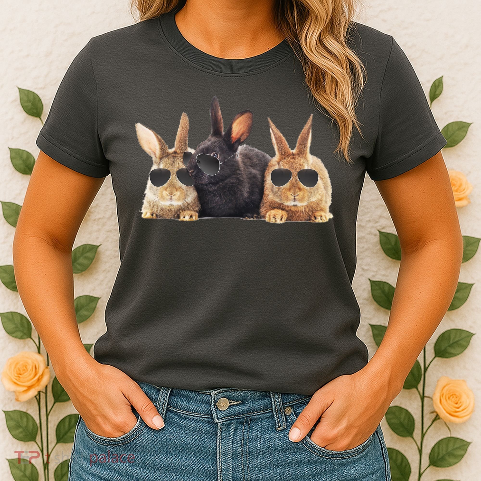 Hipster Cool Rabbit Women's T-Shirt