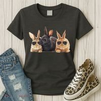 Hipster Cool Rabbit Women's T-Shirt thumb 3