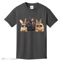 Hipster Cool Rabbit Kids T-Shirt thumb 0