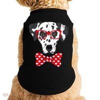 Hipster Dog Dalmatian Doggie Tank thumb 0