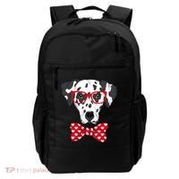 Hipster Dog Dalmatian Backpack thumb 0