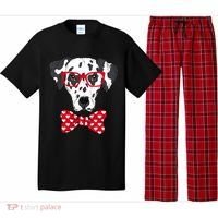 Hipster Dog Dalmatian Pajama Set thumb 0