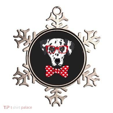 Hipster Dog Dalmatian Ornament