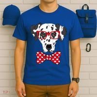 Hipster Dog Dalmatian T-Shirt thumb 6
