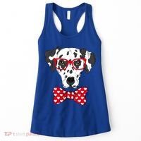 Hipster Dog Dalmatian Women's Tank Top thumb 0