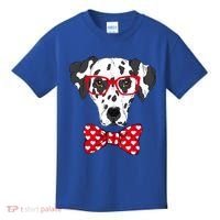 Hipster Dog Dalmatian Kids T-Shirt thumb 0