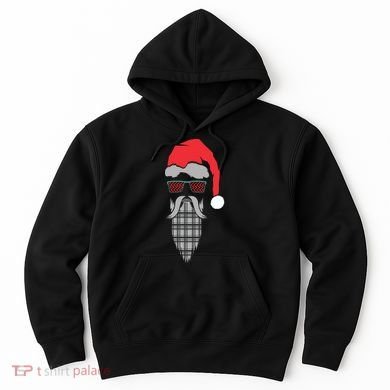 Hipster Santa Claus Hoodie