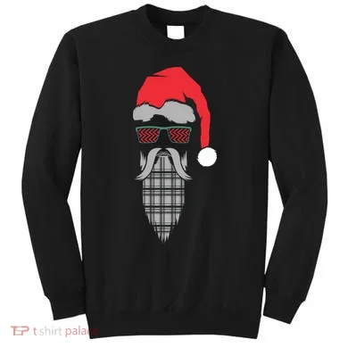Hipster Santa Claus Sweatshirt