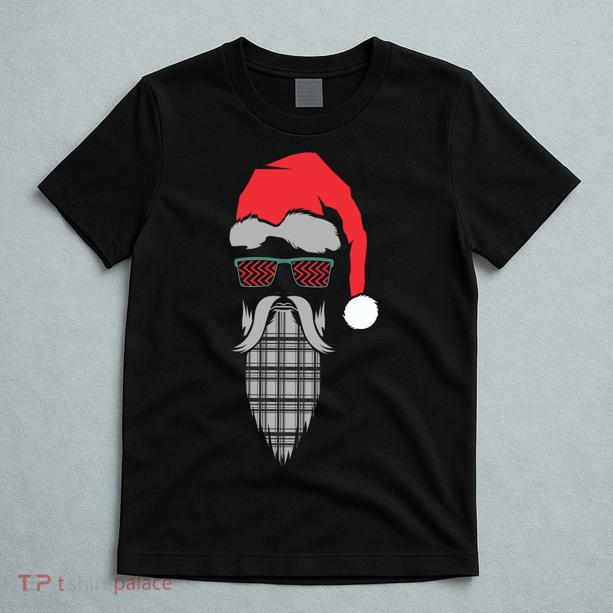 Hipster Santa Claus T-Shirt