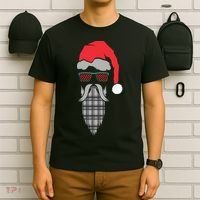 Hipster Santa Claus T-Shirt thumb 6