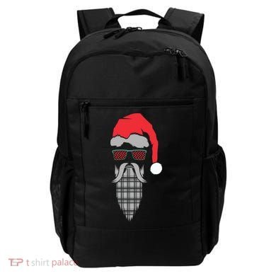 Hipster Santa Claus Backpack