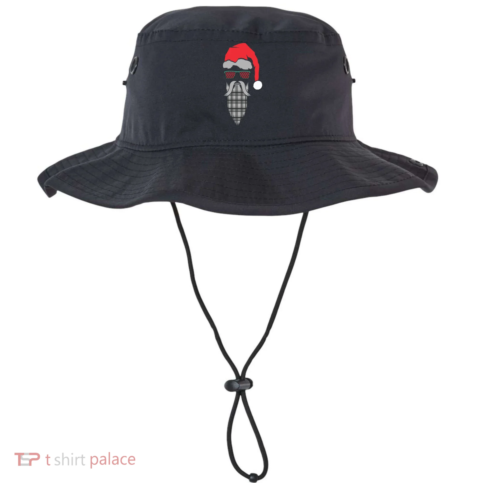 Hipster Santa Claus Bucket Hat