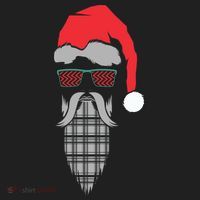 Hipster Santa Claus Beanie thumb 2