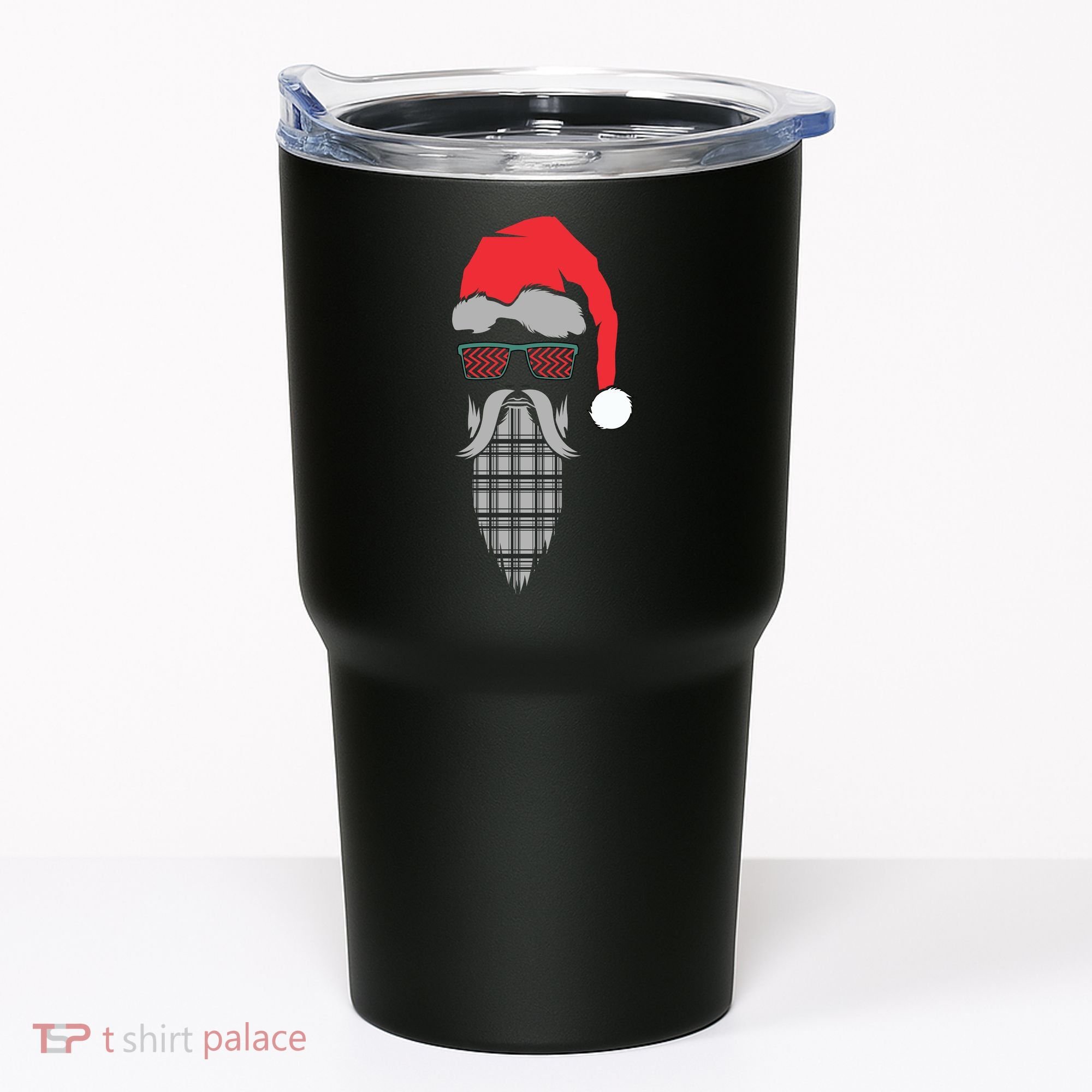 Hipster Santa Claus Tumbler