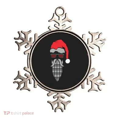 Hipster Santa Claus Ornament
