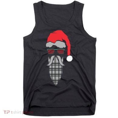 Hipster Santa Claus Tank Top