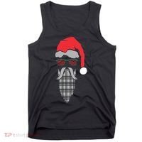 Hipster Santa Claus Tank Top thumb 0
