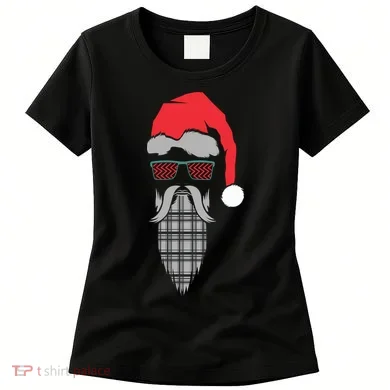 Hipster Santa Claus Women's T-Shirt
