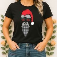 Hipster Santa Claus Women's T-Shirt thumb 2