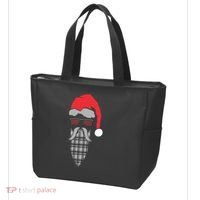Hipster Santa Claus Tote Bag thumb 3