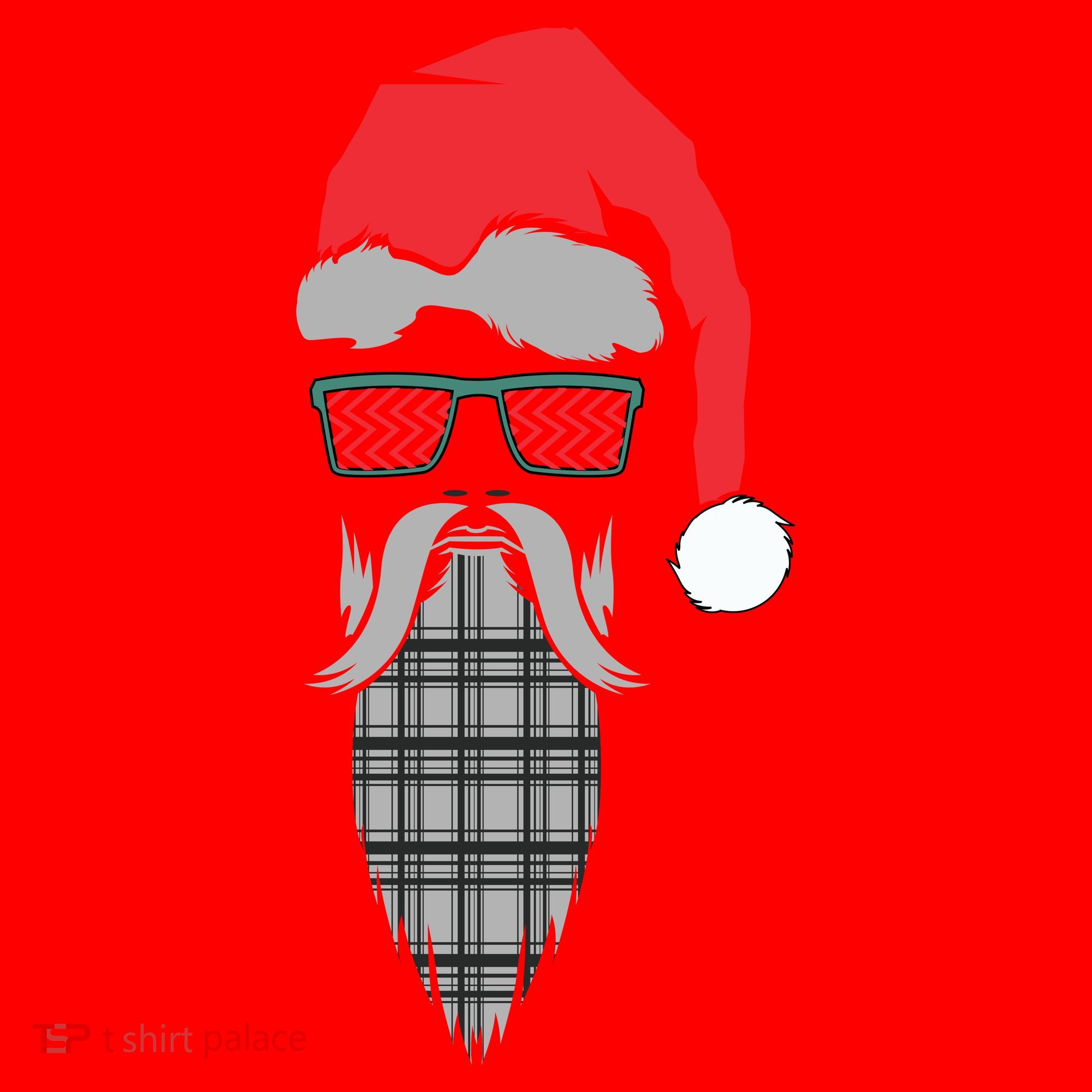 Hipster Santa Claus Santa Hat