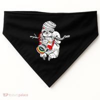 Hipster Sloth With Retro Camera USA-Made Doggie Bandana thumb 0