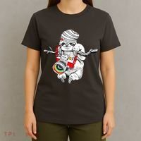 Hipster Sloth With Retro Camera T-Shirt thumb 4