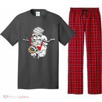 Hipster Sloth With Retro Camera Pajama Set thumb 0