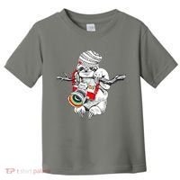 Hipster Sloth With Retro Camera Toddler T-Shirt thumb 0