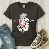 Hipster Sloth With Retro Camera Women's T-Shirt thumb 3