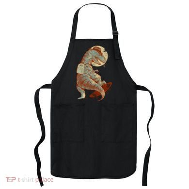 Hipster T-Rex Skateboarding Apron