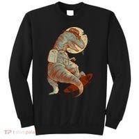 Hipster T-Rex Skateboarding Sweatshirt thumb 0