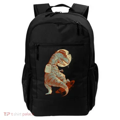 Hipster T-Rex Skateboarding Backpack