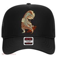 Hipster T-Rex Skateboarding Hat thumb 0