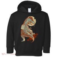 Hipster T-Rex Skateboarding Toddler Hoodie thumb 0