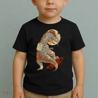 Hipster T-Rex Skateboarding Toddler T-Shirt thumb 2