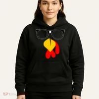 Hipster Turkey Nerd Glasses Thanksgiving Hoodie thumb 5