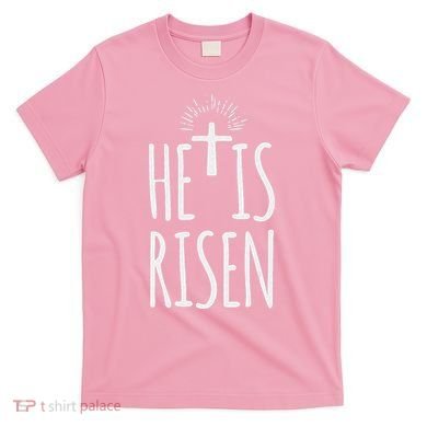 He Is Risen Christian Gifts Happy Easter T-Shirt
