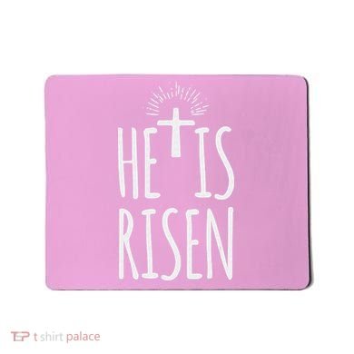 He Is Risen Christian Gifts Happy Easter Mousepad