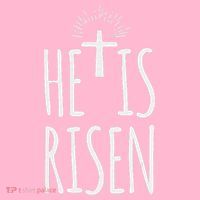 He Is Risen Christian Gifts Happy Easter Kids T-Shirt thumb 4