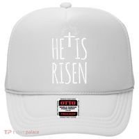 He Is Risen Christian Gifts Happy Easter Hat thumb 0