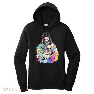 He Is Risen Matthew 286 Jesus Christian Trendy Lover Easter Women's Hoodie