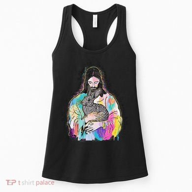 He Is Risen Matthew 286 Jesus Christian Trendy Lover Easter Women's Tank Top